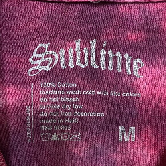 Sublime 40 Oz To Freedom Album Cover Sun Logo Tie-Dye T-Shirt Medium - Picture 4 of 4